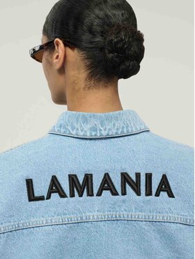 La Mania La Mania camicia di jeans DEMI 2 Blu Classic Fit