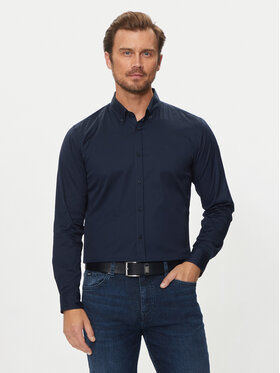 BOSS Boss Hemd Roan 50520291 Dunkelblau Slim Fit