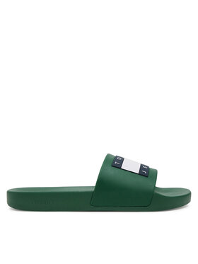Tommy Jeans Tommy Jeans Šľapky Tommy Jeans Pool Slide Ess EM0EM01191 Zelená