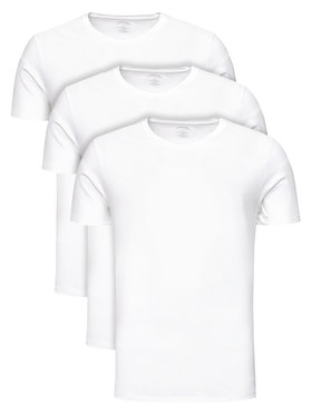 Calvin Klein Underwear Calvin Klein Underwear Komplet 3 t-shirtów 000NB4011E Biały Classic Fit