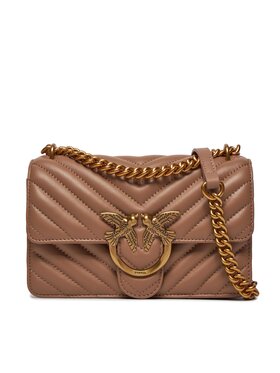 Pinko Pinko Kabelka Love One Mini Dc AI 23-24 PLTT 100074 A0GK Hnědá