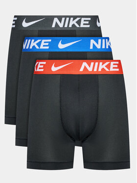 Nike Nike Комплект 3 чифта боксерки 0000KE1225 Черен