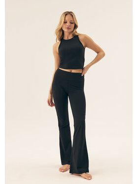 Esotiq Esotiq Spodnie dresowe 42567 Czarny Regular Fit