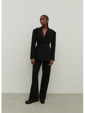 La Mania La Mania Pantaloni da tuta SAVVY Nero Classic Fit