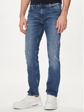 KARL LAGERFELD KARL LAGERFELD Džínsy 265801 542832 Tmavomodrá Slim Fit
