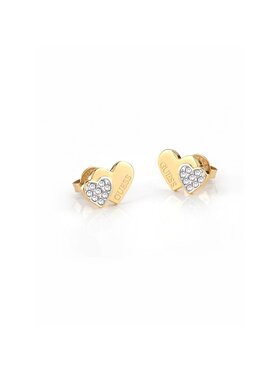 Guess Guess Kolczyki JUBE02174JW-YG Złoty