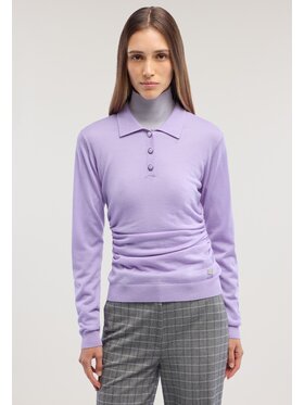 Trussardi Trussardi Sweter M0386001287N059 Fioletowy Regular Fit