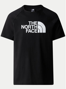 The North Face The North Face T-krekls Easy NF0A87N7 Melns Regular Fit