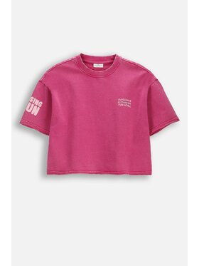 Coccodrillo Coccodrillo T-Shirt WC6132101WGJ-007 Różowy Regular Fit