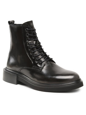 Calvin Klein Calvin Klein Csizma Lace Up Boot HM0HM01028 Fekete