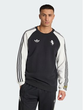 adidas adidas Bluza Juventus FC Originals Crew Czarny Regular Fit