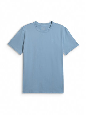 4F 4F T-Shirt BASIC+ Niebieski jasny Regular Fit