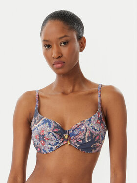 Selmark Selmark Bikini partea de sus BO911 Albastru
