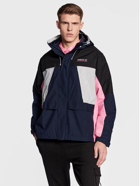adidas adidas Übergangsjacke Adventure Ride HK4980 Dunkelblau Loose Fit