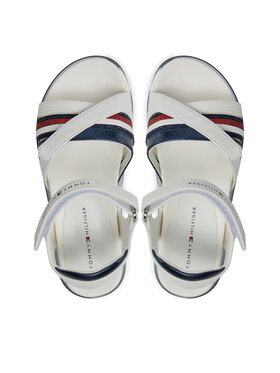 Tommy Hilfiger Sandali Velcro Sandal T3A2-33240-0273 M Bela