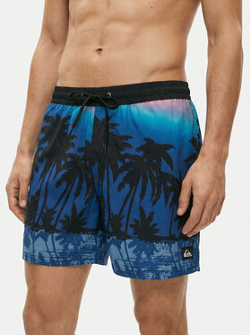 Quiksilver Quiksilver Szorty kąpielowe Everyday Printed Volley 15 EQYJV04219 Niebieski Regular Fit