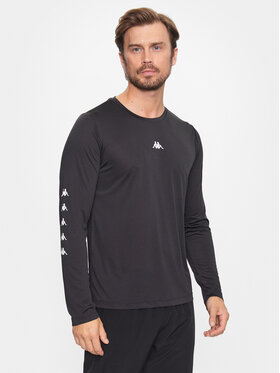 Kappa Kappa Longsleeve 312001 Nero Slim Fit