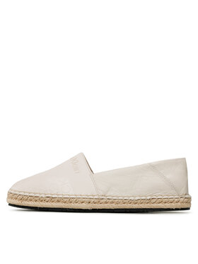 Calvin Klein Espadrile Mono HW0HW01456 Écru