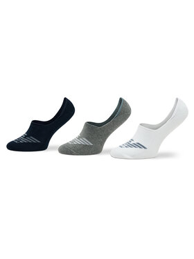 Emporio Armani Emporio Armani Vyriškų pėdučių komplektas (3 poros) 306227 3R234 51736 Spalvota