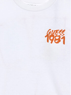 Guess Majica L3GI06 K8HM0 Bela Oversize