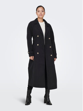 JDY JDY Тренч 15281785 Черен Regular Fit