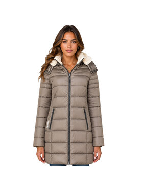 Geographical Norway Geographical Norway Parka WZ5514F/GN-TAUPE Brązowy Reglan Fit