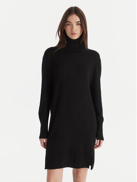 BOSS BOSS Трикотажна сукня C_Feringatessa 50550493 Чорний Relaxed Fit