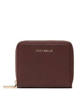 Coccinelle Coccinelle Malá dámská peněženka MW5 Metallic Soft E2 MW5 11 A2 01 Hnědá