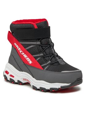 Skechers Zimski škornji D'Lites 660092L/BKRD Črna