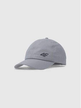 4F 4F Czapka z daszkiem 4FJWSS25ACABU386-25S Szary