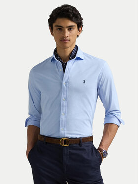 Polo Ralph Lauren Polo Ralph Lauren Cămașă 710899386016 Albastru celest Slim Fit