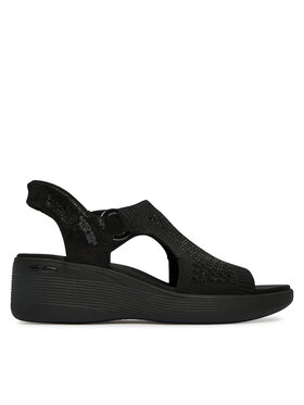 Skechers Skechers Sandále Martha Stewart: Pier-Lite - Park Path 188001/BBK Čierna