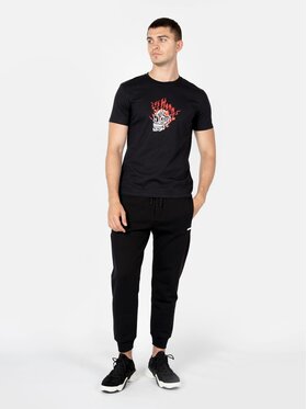 Les Hommes Les Hommes T-Shirt LBT1002700P Μαύρο Regular Fit