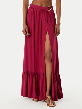 Guess Guess Paplūdimio sijonas E6GD06 WH3X2 Vyšninė Regular Fit