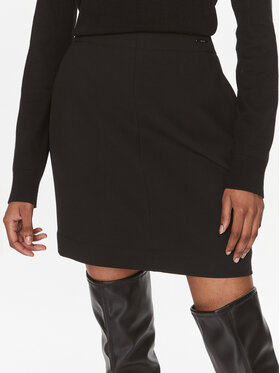 Calvin Klein Calvin Klein Mini sijonas K20K206250 Juoda Regular Fit