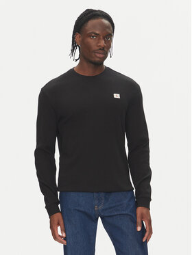 Calvin Klein Jeans Calvin Klein Jeans Pikkade varrukatega T-särk LV040EM217 Must Regular Fit