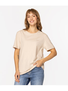 Lee Cooper Lee Cooper T-Shirt SIA 9505 Beżowy Regular Fit