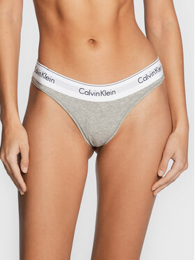 Calvin Klein Underwear Calvin Klein Underwear Brazilian Damenslip 000QF5981E Grau