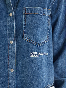 Karl Lagerfeld Jeans Τζιν πουκάμισο Karl Lagerfeld Jeans - 5