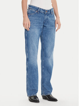 Wrangler Wrangler Džinsi Cowboy 112371112 Zils Straight Fit