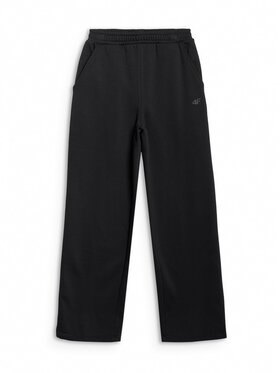 4F 4F Spodnie dresowe URBAN COMMUTER Czarny Oversize
