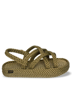 Bohonomad Bohonomad Szandál Bodrum Platform BOD.0011.PRS Khaki
