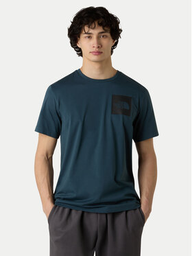 The North Face The North Face Póló Fine NF0A8A6M Zöld Regular Fit