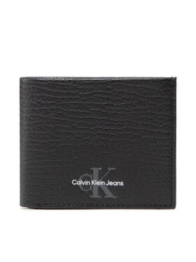 Calvin Klein Jeans Calvin Klein Jeans Veľká pánska peňaženka Mono Textured Bifold K50K509497 Čierna