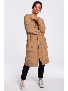 BeWear BeWear Kardigán bk033 Hnedá Comfortable Fit