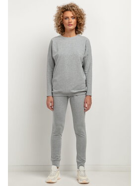 Tessita Tessita Spodnie dresowe T383 Szary Straight Leg