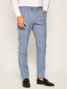 JOOP! Joop! Текстилни панталони 17 Jt-18Hank 30020219 Син Slim Fit