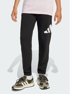 adidas adidas Spodnie materiałowe 140775 Czarny Regular Fit