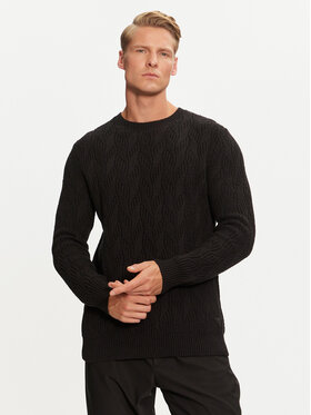 Guess Guess Džemper M4BR19 Z3HD1 Crna Regular Fit