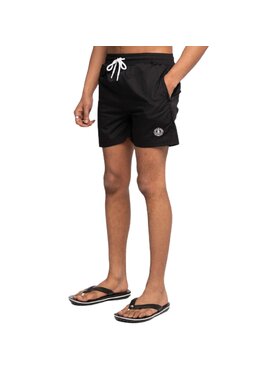 Unfair Athletics Unfair Athletics Szorty materiałowe Ocean Swim Shorts Black Black UNFR21-010 Czarny Classic Fit